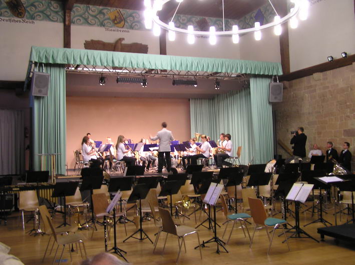 das Jugendorchester der Stadtkapelle - Leitung Jürgen Charrier 